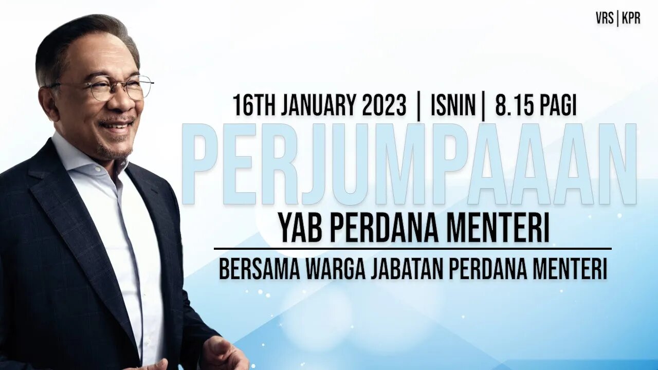 VRS KPR | Perjumpaan JPM 16 januari 2023 | ISNIN HD