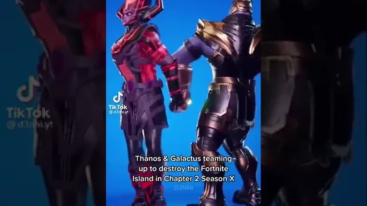 1321 THANOS AND GALACTUS TEAMING UP in Fortnite #Shorts #fortnite