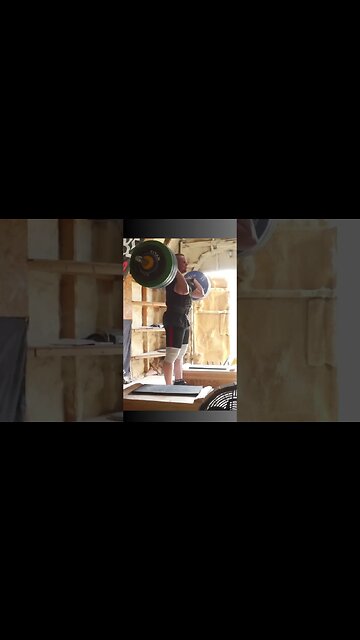 140 kg / 308 lb - Block Clean + Front Squat + Jerk
