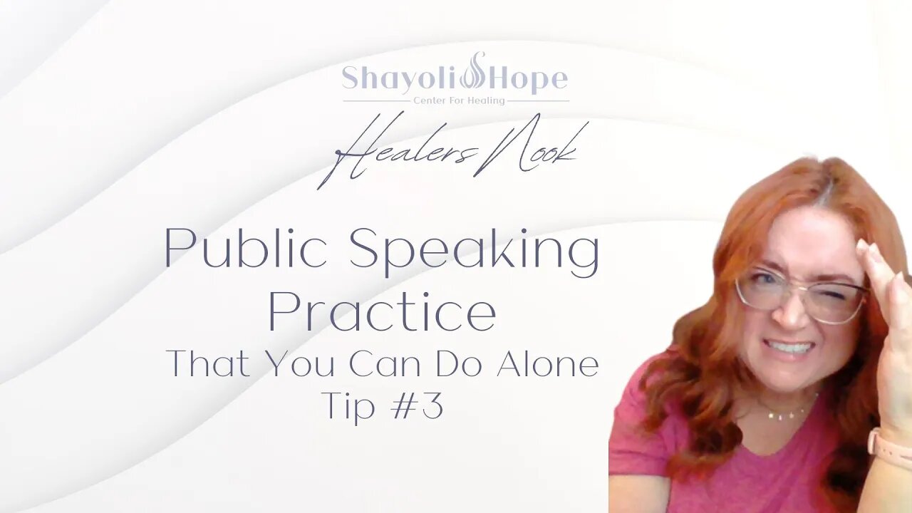 Public Speaking Tips: How To Practice Public Speaking By Yourself At Home: Tip #3