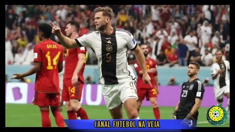 ESPANHA ALEMANHA EMPATAM EM 1X1 NA SEGUNDA RODADA DA COPA DO MUNDO NO QATAR CONFIRA#FUTEBOL NA VEIA