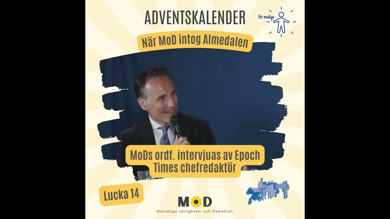 🎤 Lucka 14 | När MoD intog Almedalen