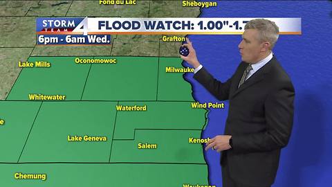 Flood Watch issued for parts of SE Wis.