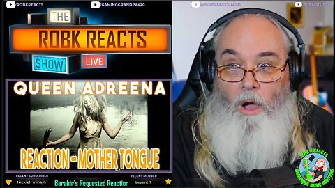 Queen Adreena Reaction - Mother Tongue - First Time Hearing - Requested