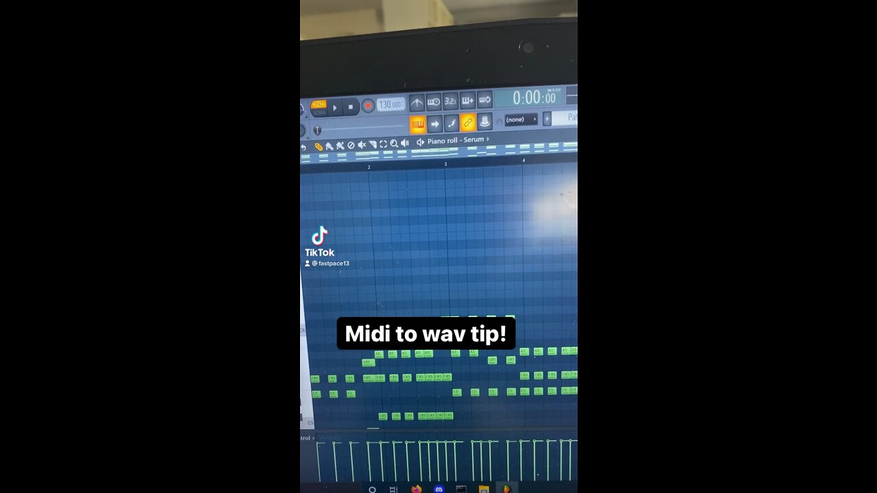 RENDER FROM MIDI TO WAV