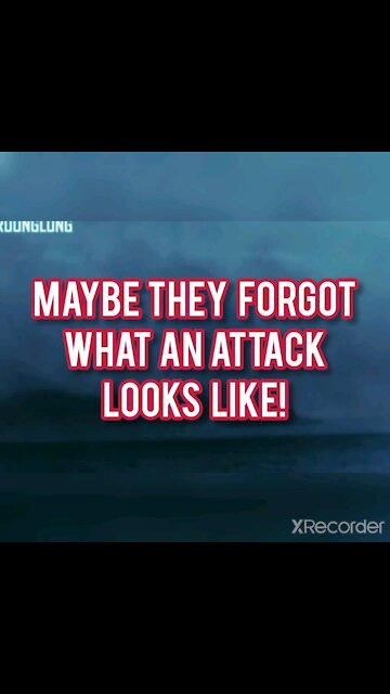 MAYBE THEY FORGOT WHAT A REAL ATTACK LOOK LIKE!