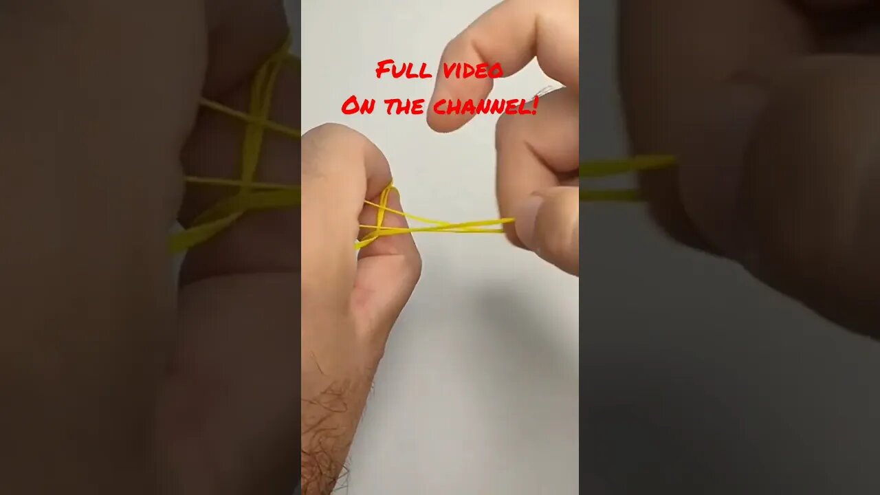 👉NON Slip Easy Loop Knot👌