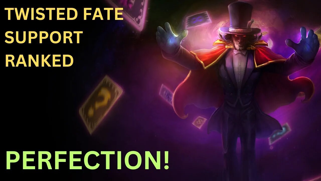 Perfect Game as Twisted Fate Support in Ranked | League of Legends