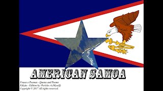 Flags and photos of the countries in the world: American Samoa [Quotes and Poems]