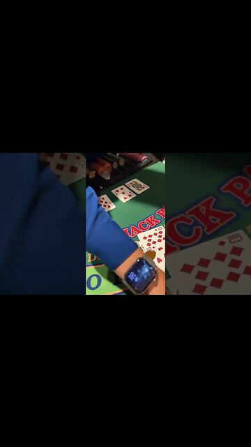 Double Against Your 5’s!!! #casino #gambling #blackjack