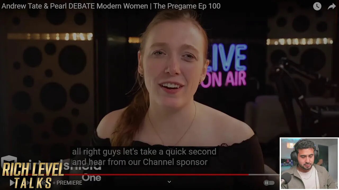 Top 1% Man REACTS TO - Andrew Tate & Pearl DEBATE Modern Women | The Pregame Ep 100