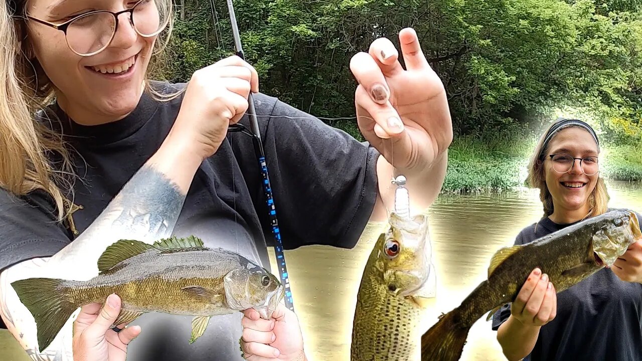 a FIRST in a middle Ohio Creek!