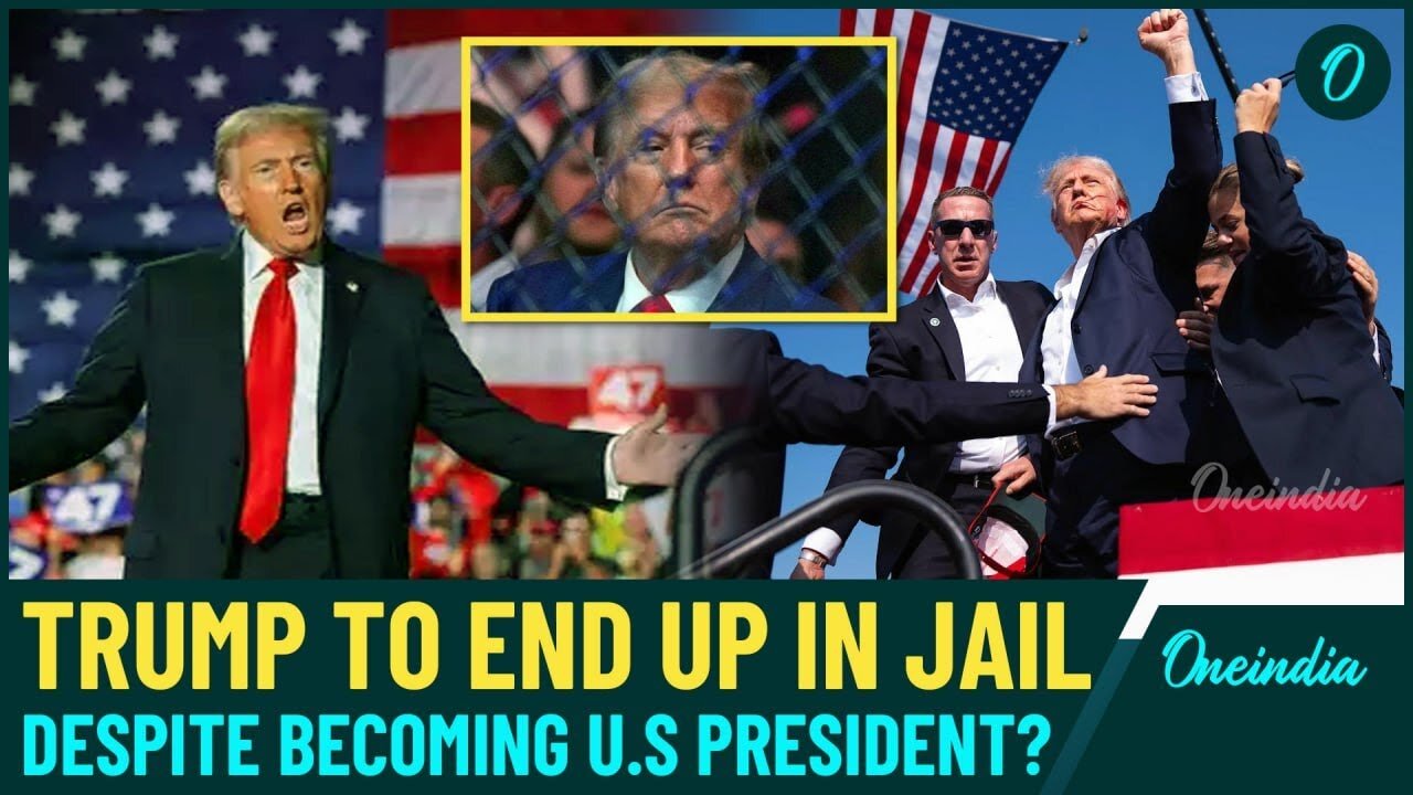 Will Trump End Up Behind Bars Even if He Wins Presidency? Hush Money Scandal Could Seal His Fate?