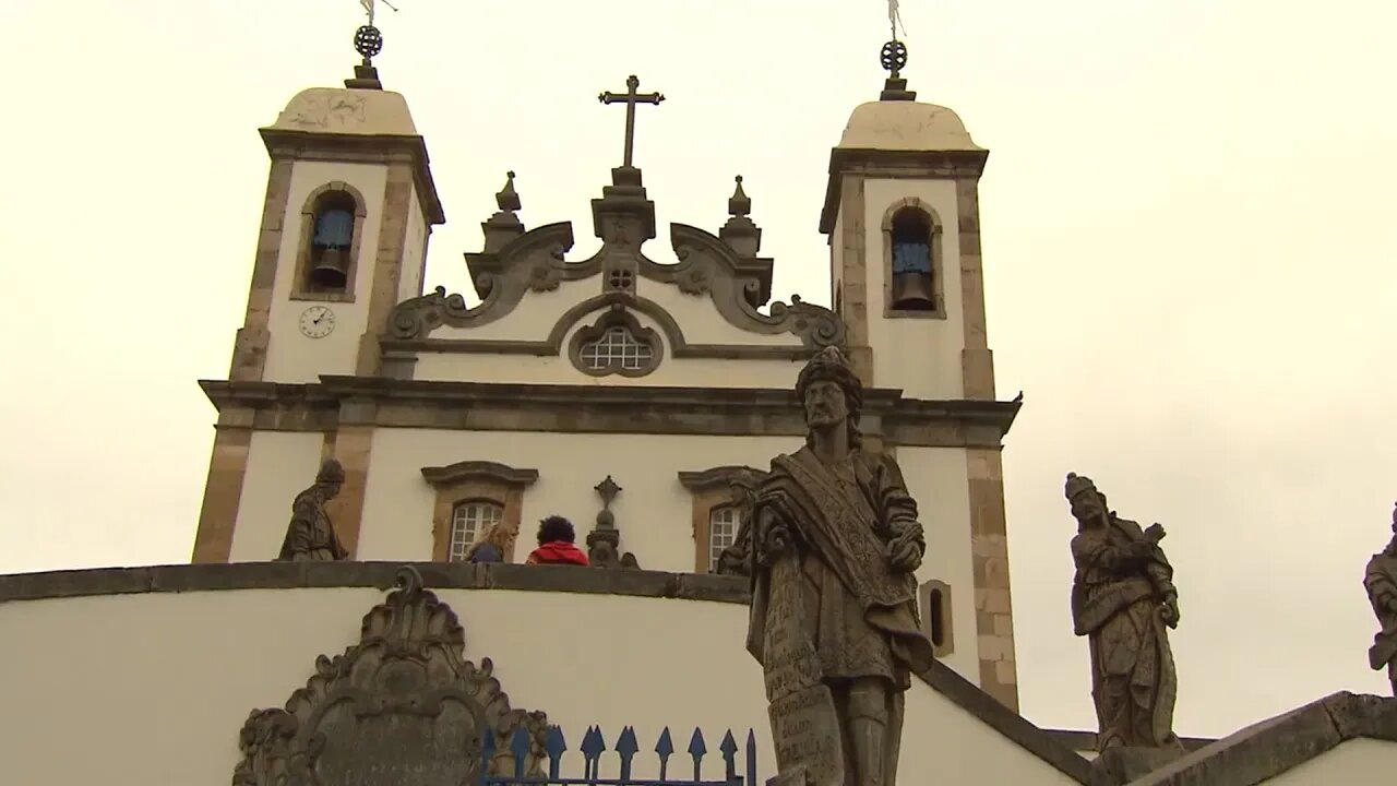 Arte barroca encanta turistas em Congonhas MG | Mostra obras e artistas da cidade