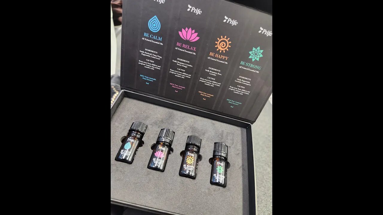 Arowave Essential Oils From Prife International Be Calm Be Happy Be Relax Be Strong