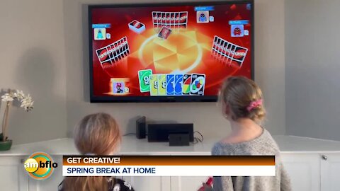 Spring break at home – Get creative