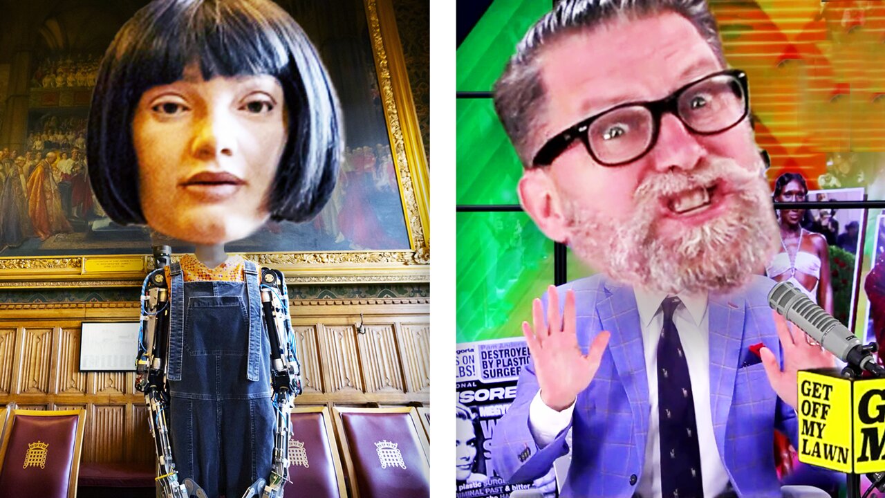 Gavin McInnes REACTS to ROBOT AI-DA's House of Lords Appearance