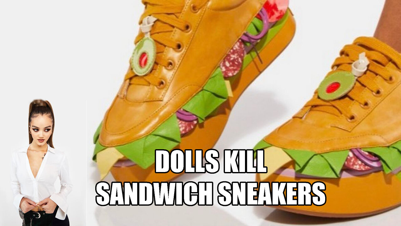Dolls Kill🤣 goes Viral💻🖲 with Sandwich Sneakers👟
