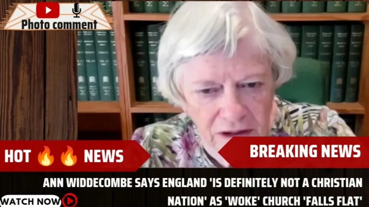 Ann Widdecombe says England 'is definitely not a Christian nation' as 'woke' church 'falls flat'