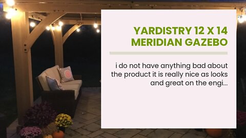 Yardistry 12 x 14 Meridian Gazebo