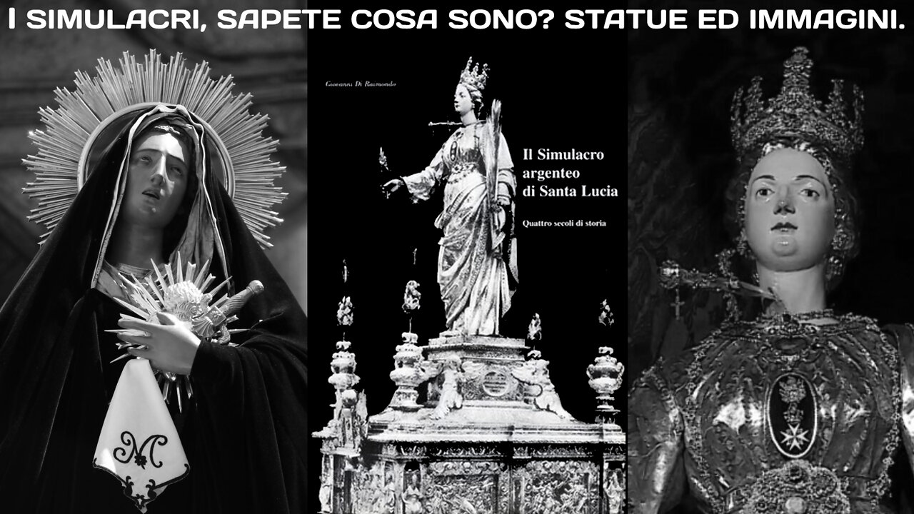 2022.09.18-Eliseo.Bonanno-I SIMULACRI, SAPETE COSA SONO? STATUE ED IMMAGINI