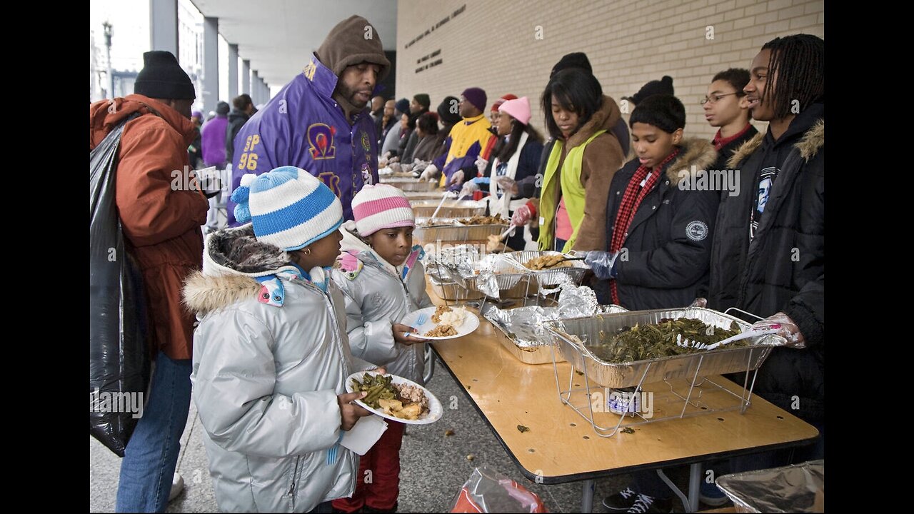 HUNGER STARVATION & POVERTY: EMPLOYED INDIVIDUALS RELYING ON COMMUNITY SOUP KITCHENS FOR SURVIVAL...BLACK PARENTS GETTING FOODSTAMPS, SELLING THEM & BUYING CIGARETTES🕎Proverbs 6:16-24 KJV & Ecclesiasticus 25:2 “a poor man that is proud”