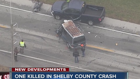 One killed in multi-vehicle Shelby County crash