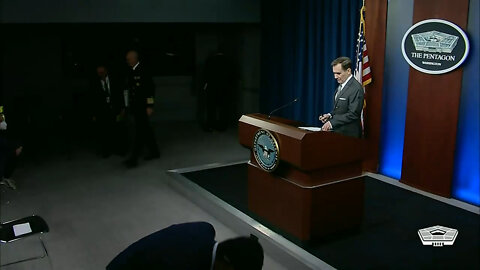 Pentagon Press Secretary Holds Briefing