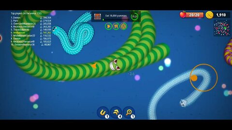 CASUAL AZUR GAMES Worms Zone .io - Hungry Snake 17