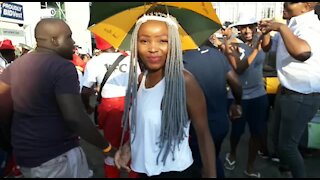 SOUTH AFRICA - Johannesburg - Crowds celebrate South Africa's win over Sri Lanka in 1st ODI (Video) (mPh)