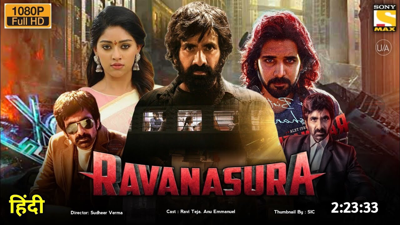 Ravanasura (2023) Ravi Teja New Release Hindi Dubbed Movie | South Movies Action Dubbed In Hindi