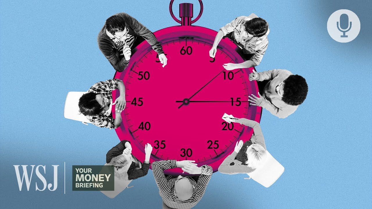 How to Run Productive 15-Minute Meetings | WSJ Your Money Briefing