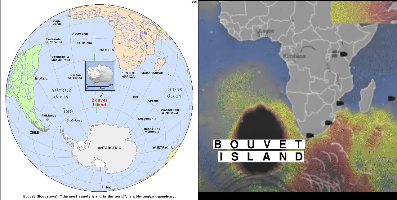 bouvet island HAARP - south atlantic blob