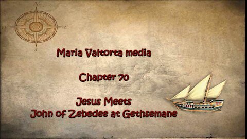 Jesus Meets John of Zebedee at Gethsemane
