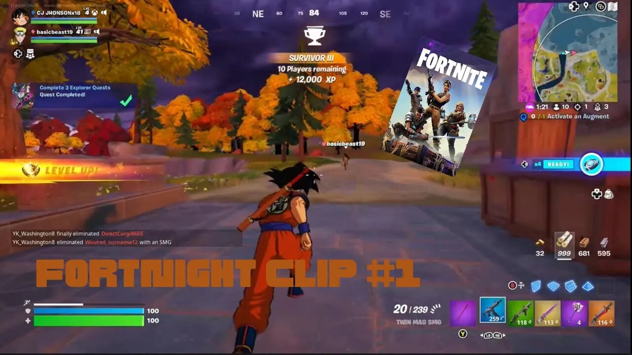 Random Fortnight Clip Ft. My Cousin