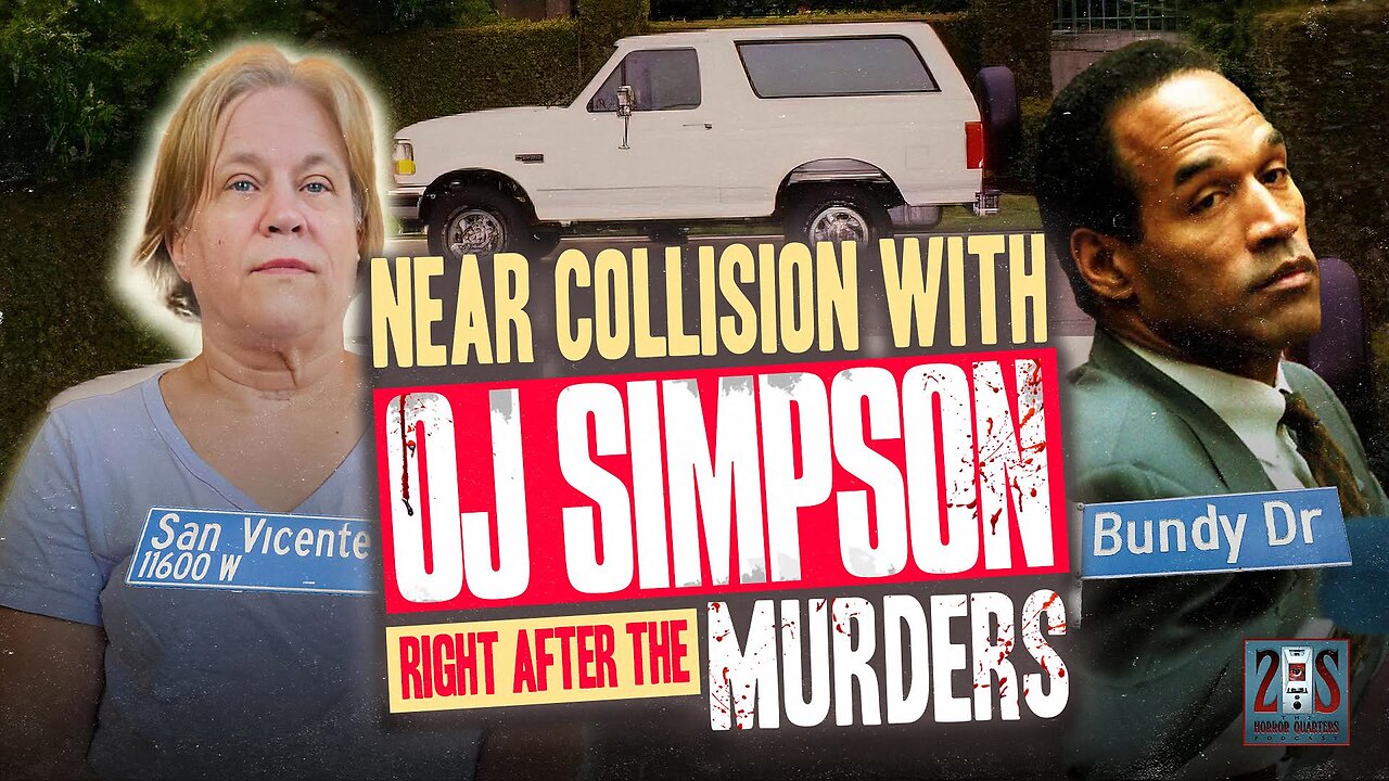 O.J. SIMPSON NEARLY CRASHES INTO JILL SHIVELY MINUTES AFTER THE MURDERS