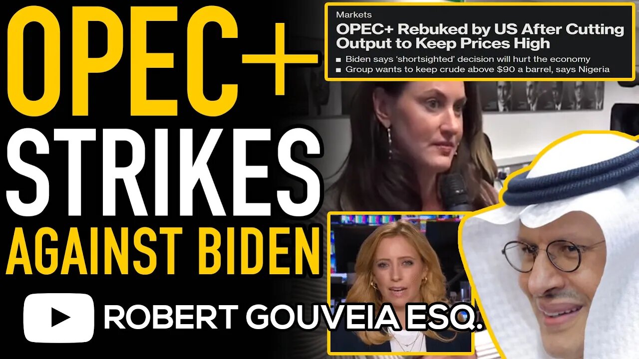 OPEC+ Blasts BIDEN with 2 MILLION Oil Reduction and LAUGHS at WHITE HOUSE