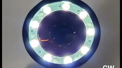 FW3, 2 In 1 LED And Laser Torch From Mateminco