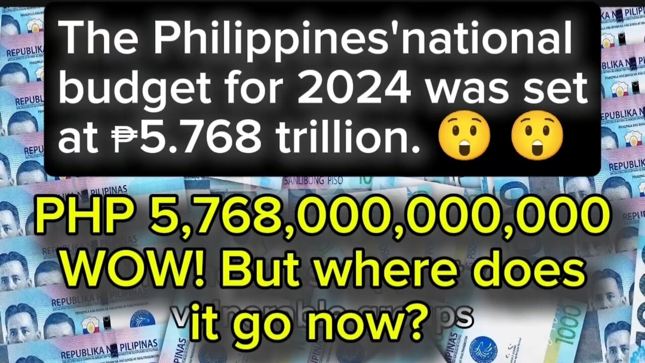 PH 2024 Budget: PHP5.768T