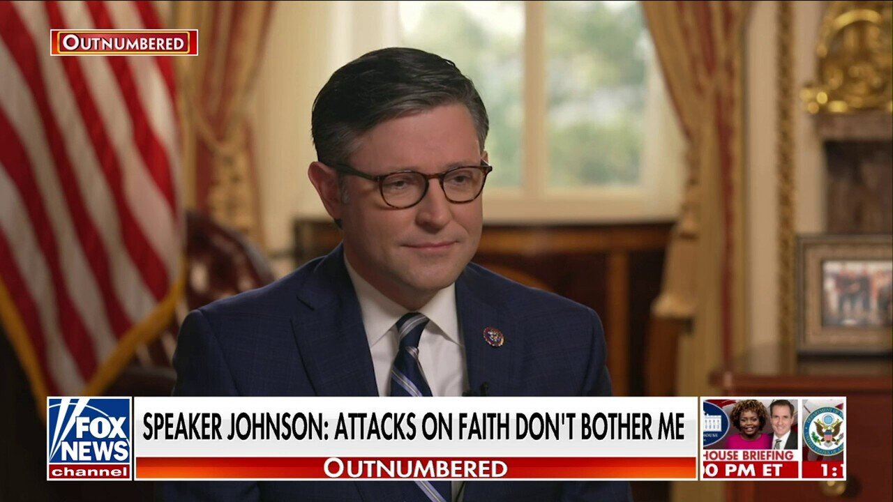 Mike Johnson Responds To Attacks From Bill Maher, Jen Psaki: 'Not Surprised'