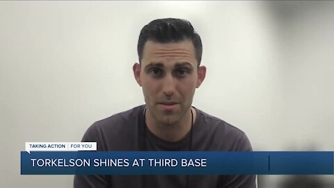 Boyd, Hinch impressed with Torkelson at third base