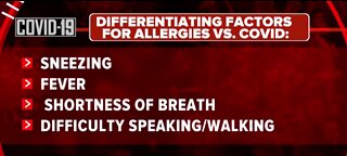 Allergies or COVID-19?