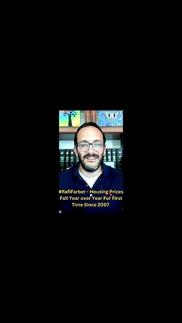 #RafiFarber Housing Prices Fall Year over Year For First Time Since 2007 1