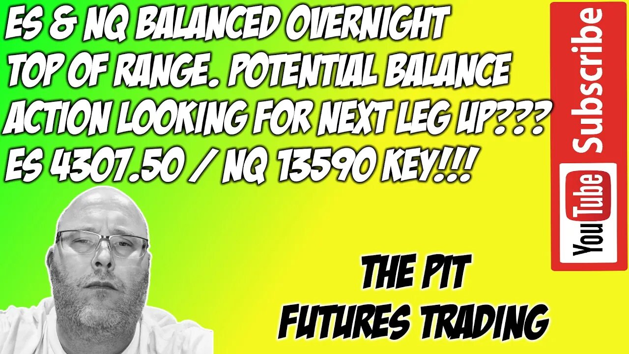 ES NQ Futures Markets Premarket Trade Plan - The Pit Futures Trading