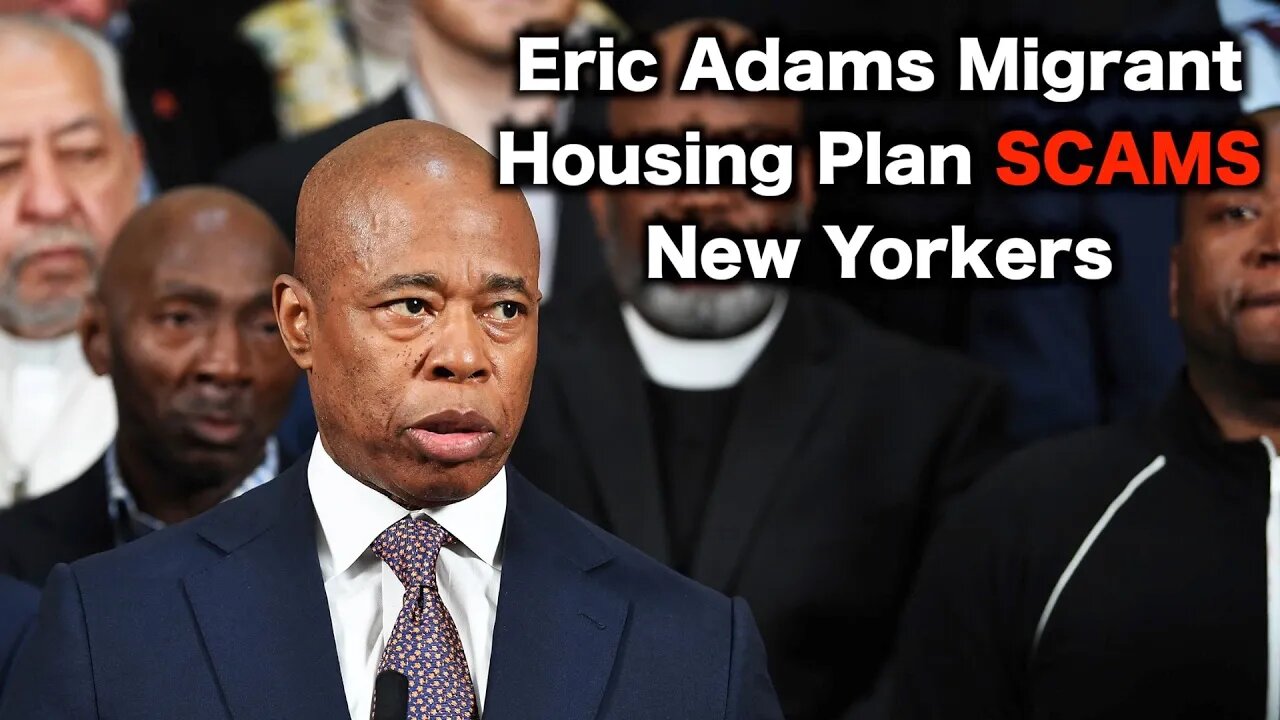 Eric Adams Wants Citizens To House Migrants