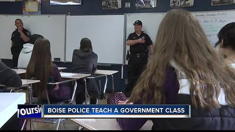 Boise organizes first-ever 'Teacher Cop Swap'