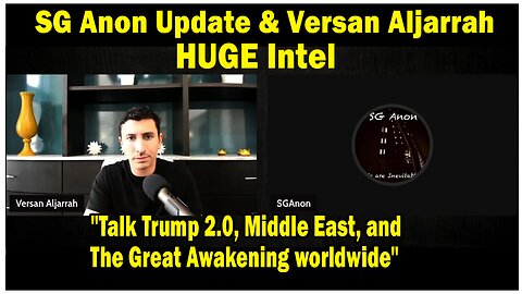 SG Anon HUGE Intel 11.21.24: "Talk Trump 2.0, Middle East, and The Great Awakening worldwide"