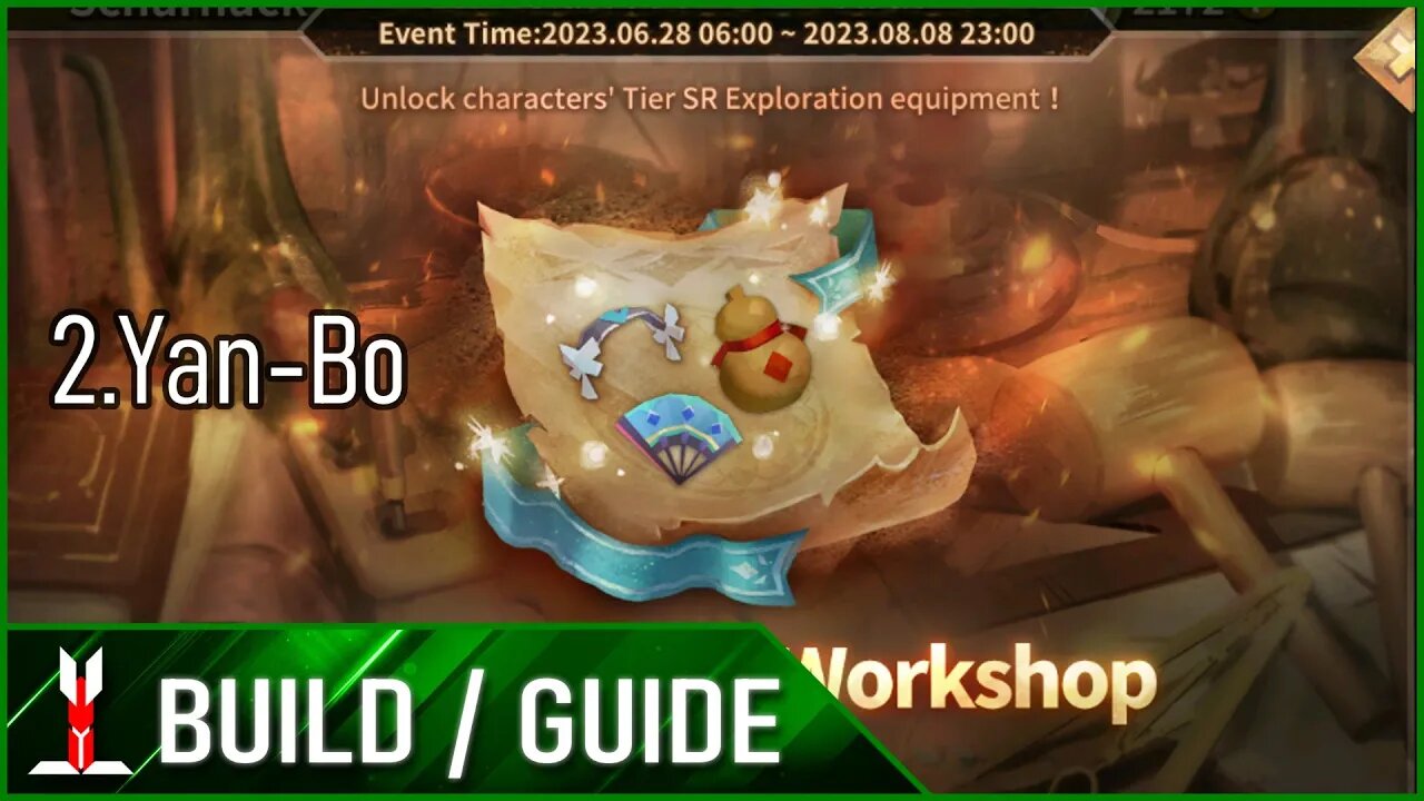 『Sdorica | Workshop』Patch 4.5.2 Adventurer's Workshop - Yan-Bo (No Character Gear, SP, MZ and OS)