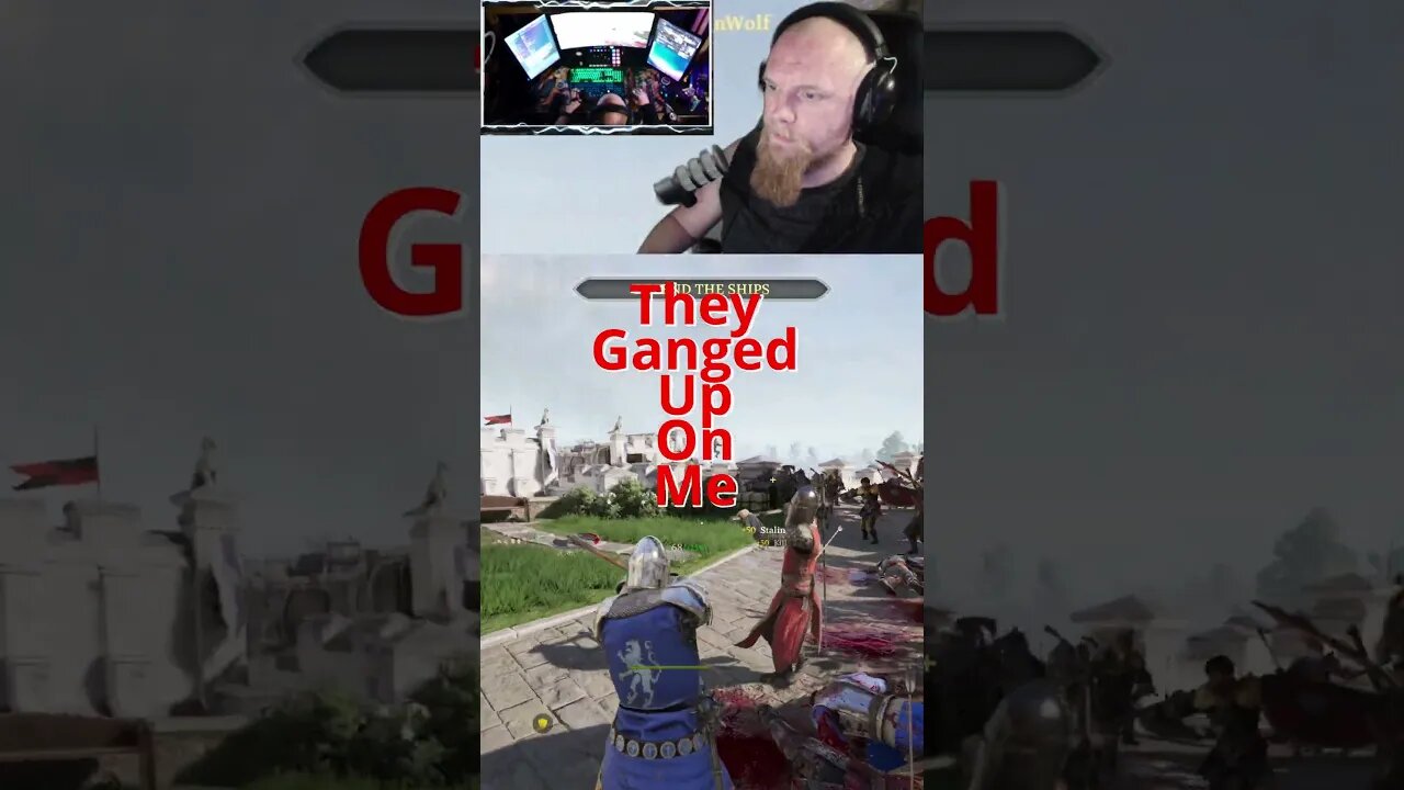 They Ganged Up On Me #chivalry2 #gameplay #hackandslash #ScandinavianWolf #shorts