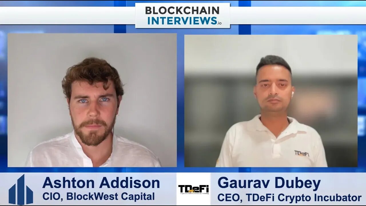 Gaurav Dubey, CEO of TdeFi Crypto Incubator & Advisory | Blockchain Interviews